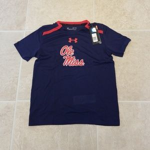Ole Miss Under Armour short sleeve shirt